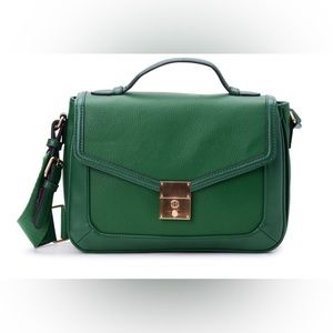 Women’s Kate Flap Front Crossbody Bag from Time and Tru & Matching Wallet